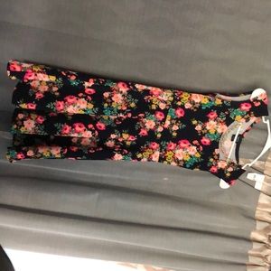 sleeveless floral dress x-small